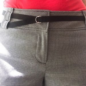 Hounds tooth Anne Taylor Loft Capri pants